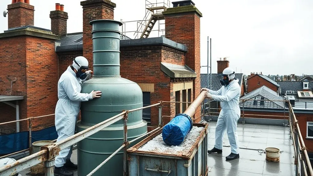 Water Tank & Flue Removal in Holloway — HSE-licensed specialists